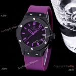 Hublot Ladies watches - Classic Fusion 33mm Black and Purple Watch